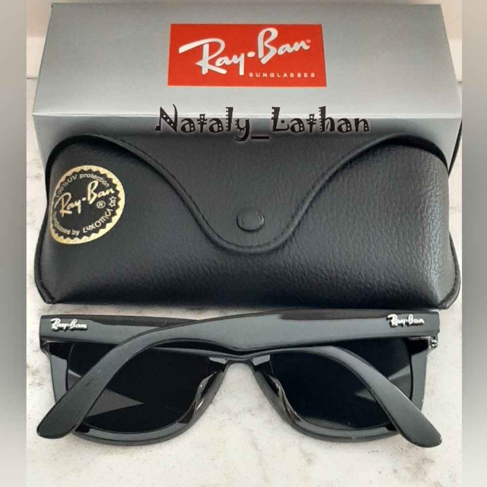 Ray-Ban (Store Display) Wayfarer Black RB2140 - Picture 6 of 14